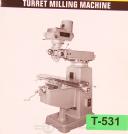 Lagun-Lagun FT-1, Turret Milling Machine, Instructions and Parts Manual 1973-FT1-01
